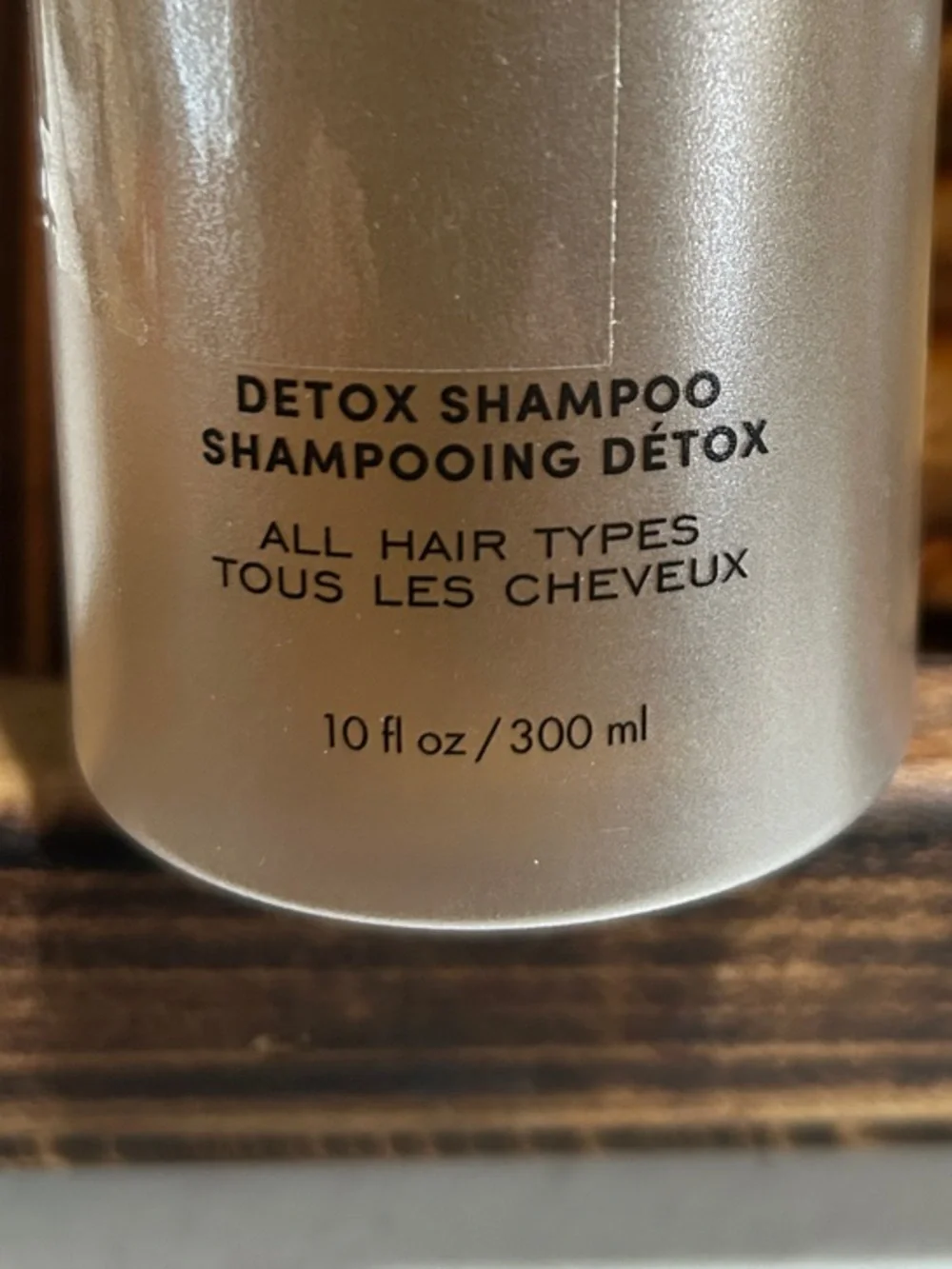 OUAI Detox Shampoo Travel Trio - Silver & White